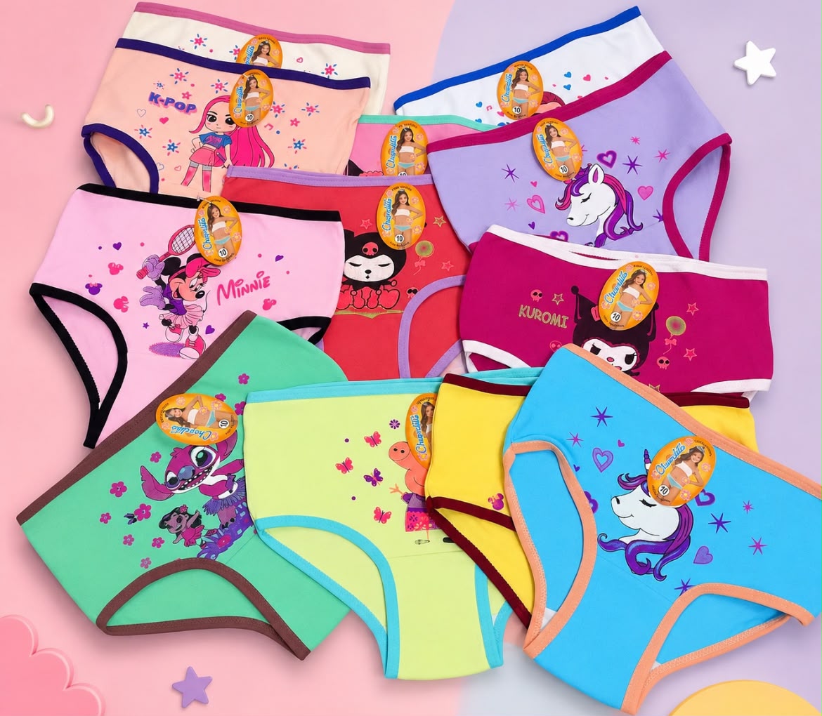 NIÑAS 4 Y 12 UNICAS TALLAS                                                                          