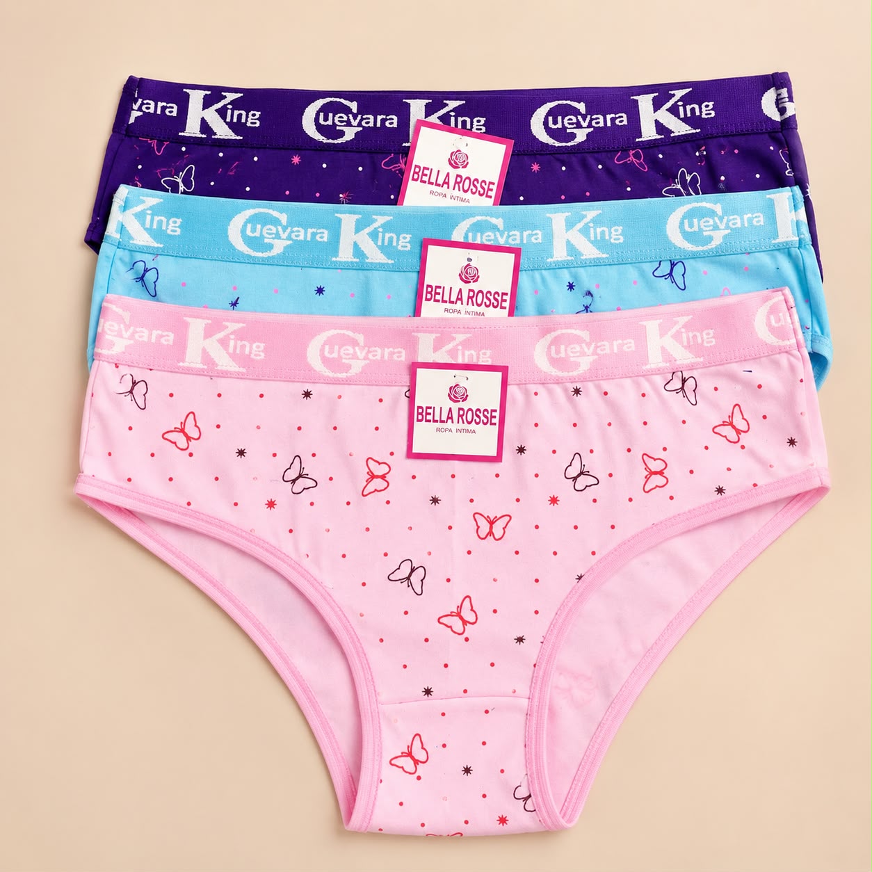 12 TRUZAS TALLA L/XL MARIPOSAS                                                                      