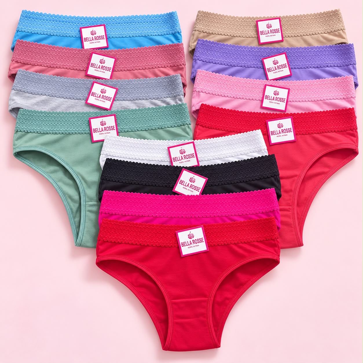 12 TRUZAS TALLA L FAJERO COLOR ENTERO                                                               