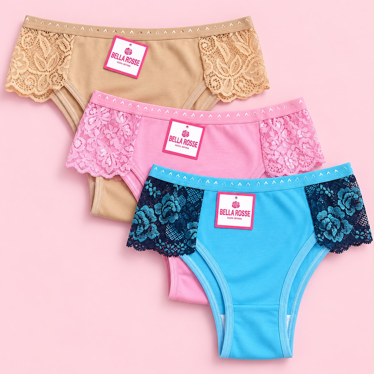 12 TRUZAS TALLA L ENCAJE MULTI                                                                      