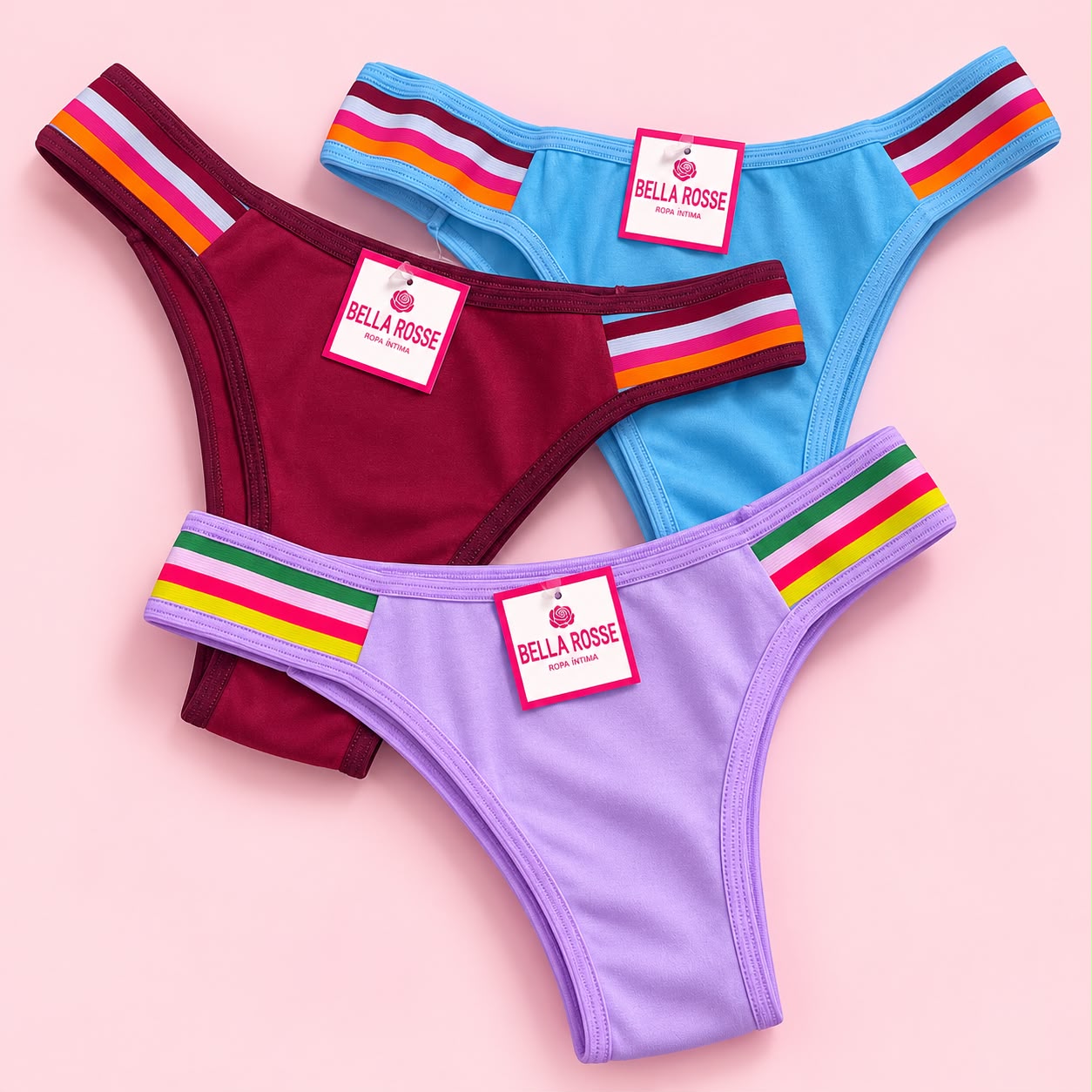 12 TANGAS TALLA L MULTICOLOR                                                                        